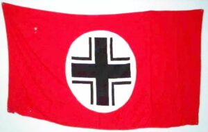Wehrmacht/ Heer "Balkenkreuz" Armored  Vehicle Identification Flag, Very Rare